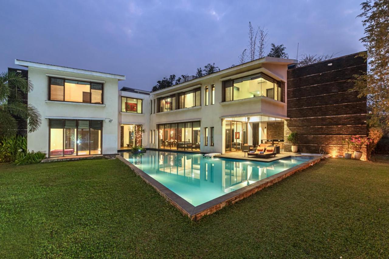 Saffronstays Estella, Alibaug Alībāg Exterior foto