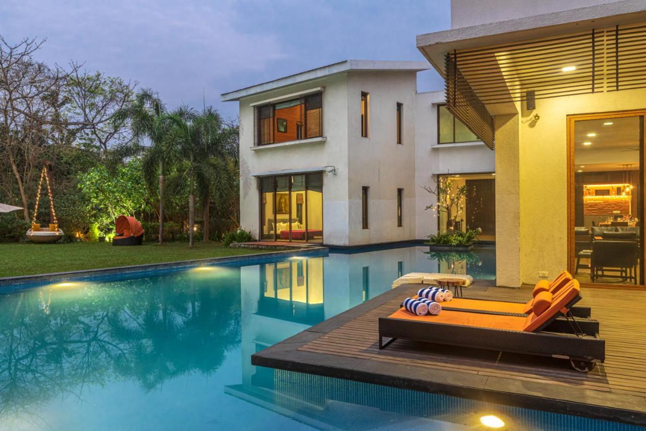 Saffronstays Estella, Alibaug Alībāg Exterior foto